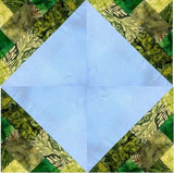 Brix Paper Piecing Pattern - One Stitch Back