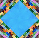 Brix Paper Piecing Pattern - One Stitch Back