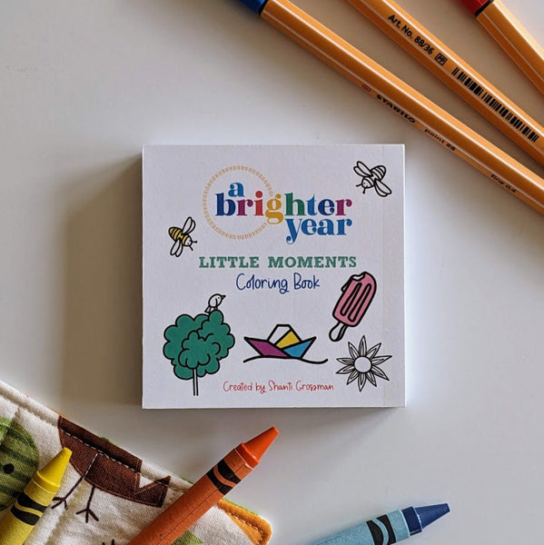 Little Moments Mini Coloring Book - One Stitch Back