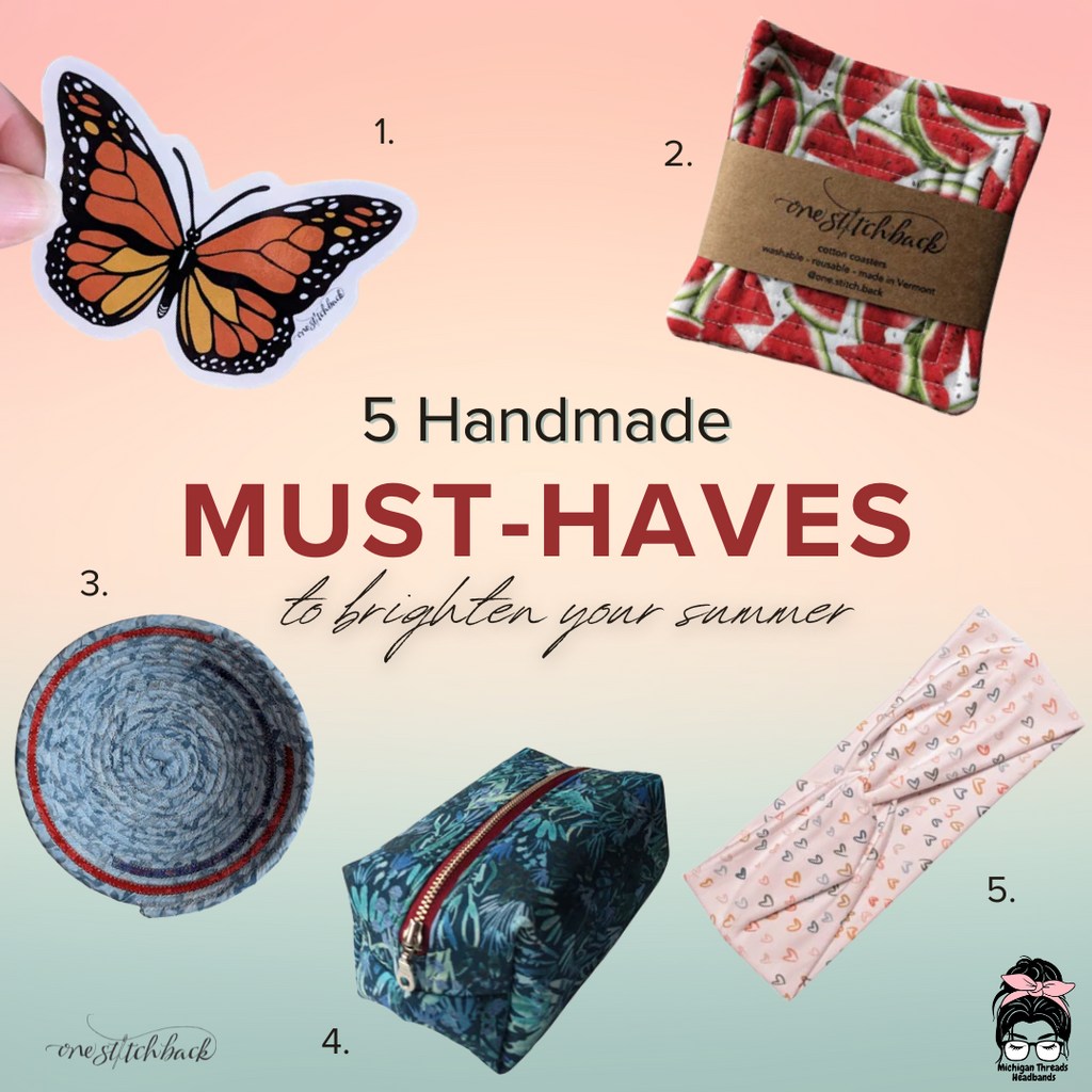 5 Handmade Must-Haves to Brighten Your Summer