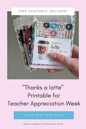 Teacher Appreciation Week - Free Printable!