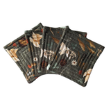 Forest Finds Quilted Coasters