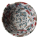 Holiday Scraps Fabric Bowl #1