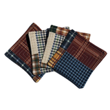Dad's Plaid - Quilted Coasters