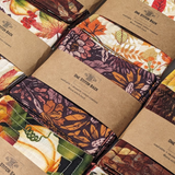 Fall Leaves + Berries - Quilted Coasters