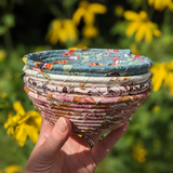 Feathered Berries - Fabric Bowl