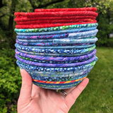 Mixed Batik Bowl - Colorway #23