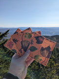 Fall Foliage Quilted Coasters
