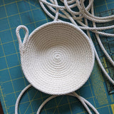 Simple Rope Bowl - One Stitch Back