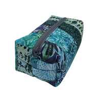 Teal Mixed Batik Boxy Bag - One Stitch Back