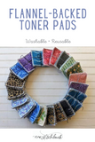 Flannel-Backed Makeup + Toner Pads