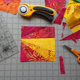 Burst Paper Piecing Pattern - One Stitch Back