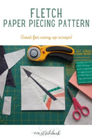 Fletch Paper Piecing Pattern - One Stitch Back