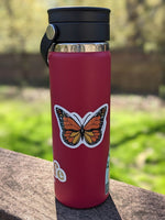 Monarch Butterfly Sticker - One Stitch Back