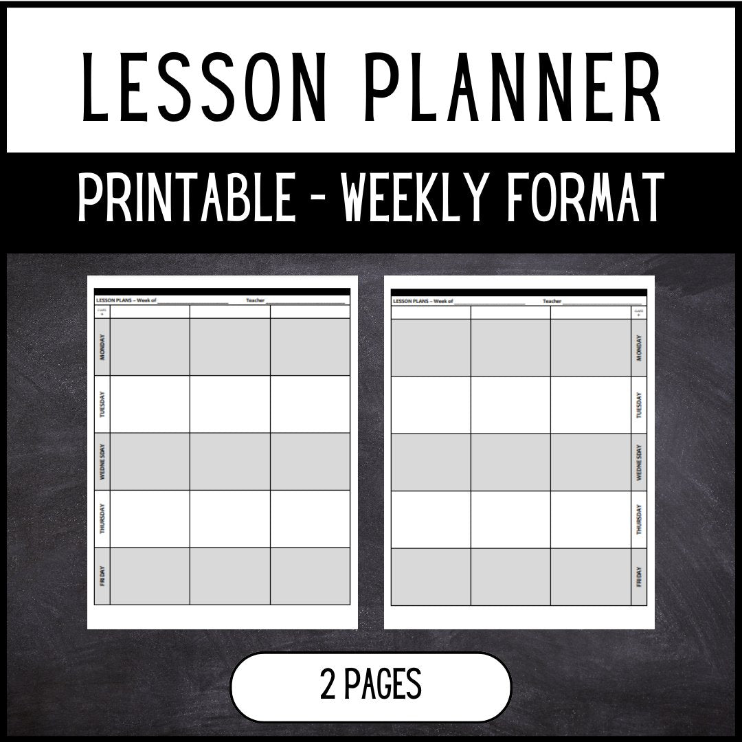 printable-weekly-lesson-planner-one-stitch-back for Printable Free Weekly Lesson Plan Template Pdf Printable Weekly Lesson Planner – One Stitch Back for Printable Free Weekly Lesson Plan Template Pdf