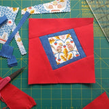 Wonky Frames Paper Piecing Pattern - One Stitch Back