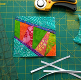 Ziggy Paper Piecing Pattern - One Stitch Back